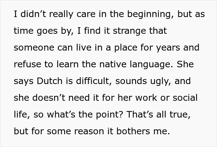 Woman Refuses To Learn Boyfriend’s Native Language Because “It’s Ugly” Despite Living There For 5 Years, Drama Ensues