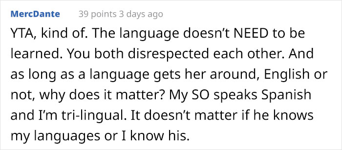 Woman Refuses To Learn Boyfriend’s Native Language Because “It’s Ugly” Despite Living There For 5 Years, Drama Ensues