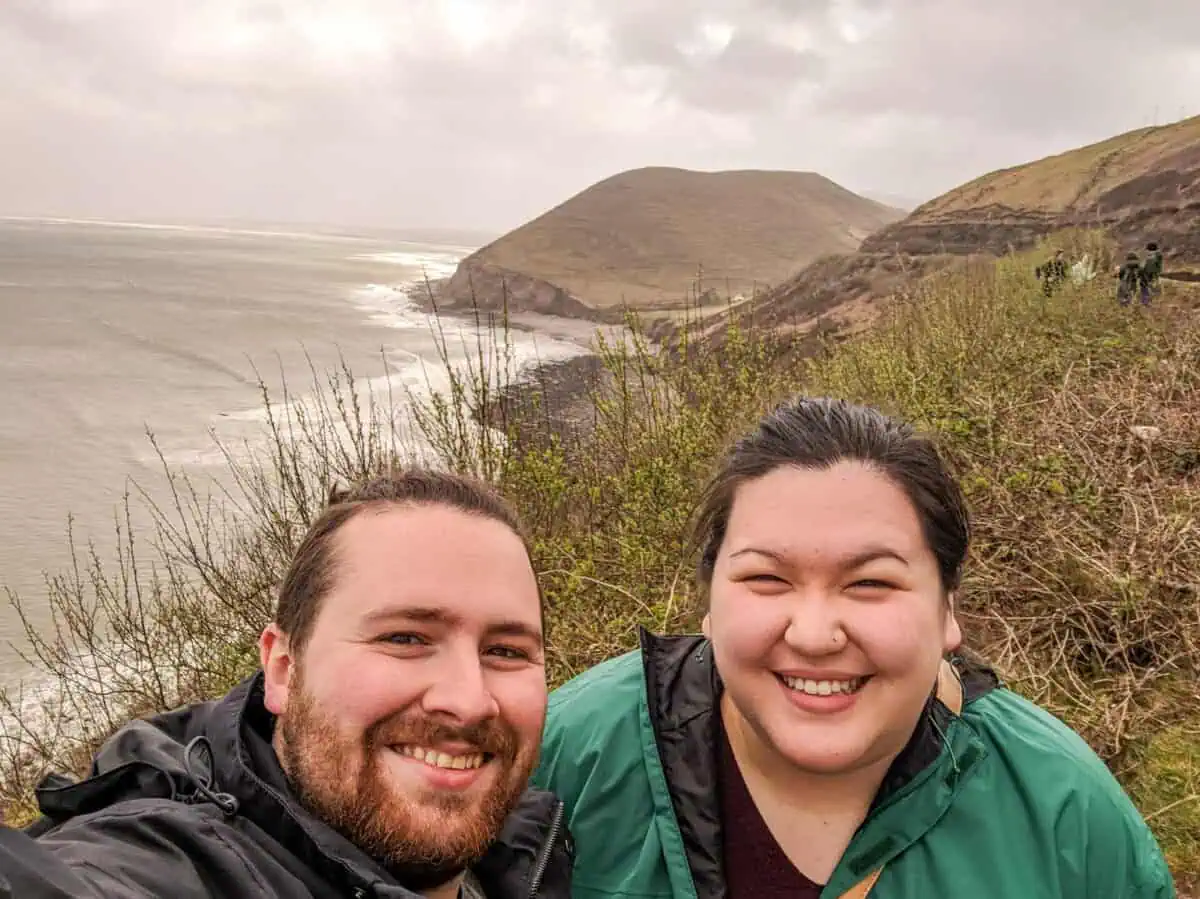 Riana and Colin along the Ring of Kerry in Ireland