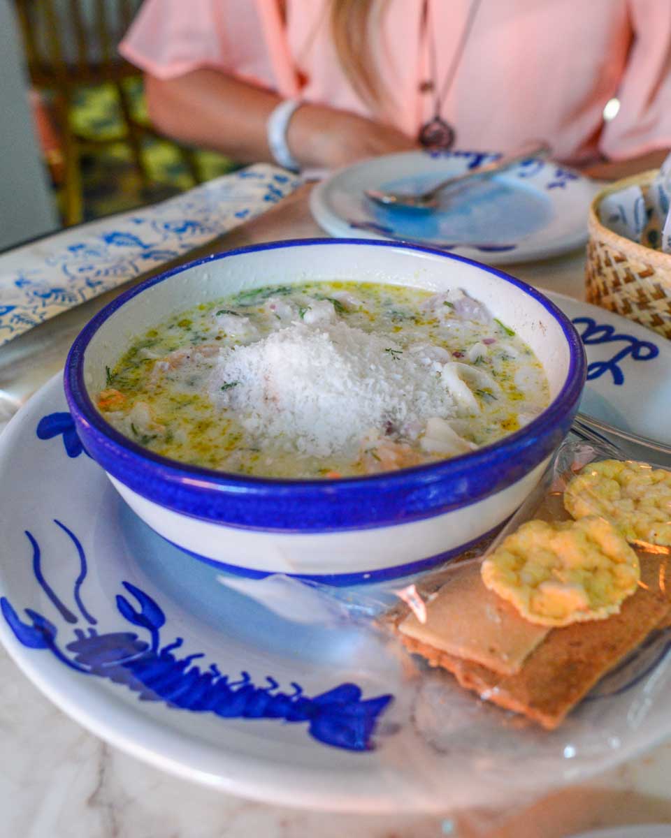 The Ceviche at La Cevicheria in Cartagena, Colombia