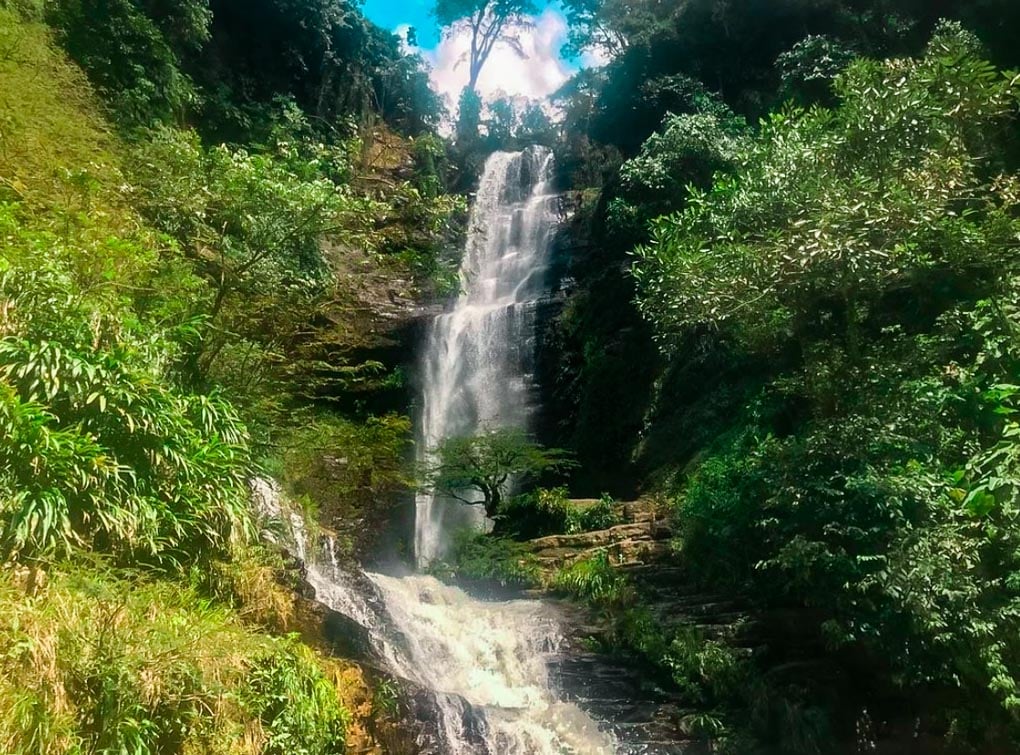 Juan Curi Waterfall, San Gil, Colombia