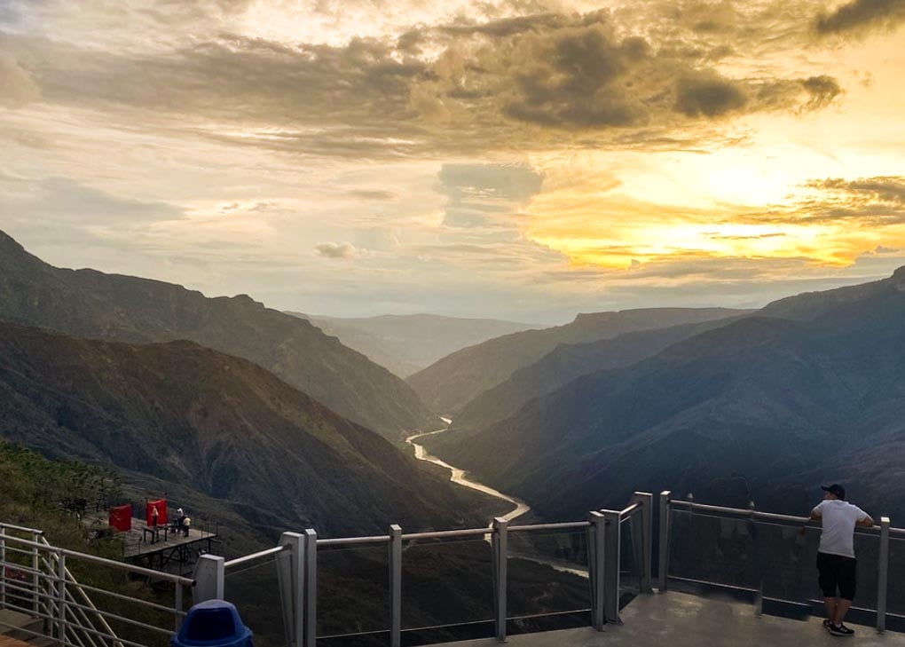 Viewpoint in Chicamocha National Park, San Gil