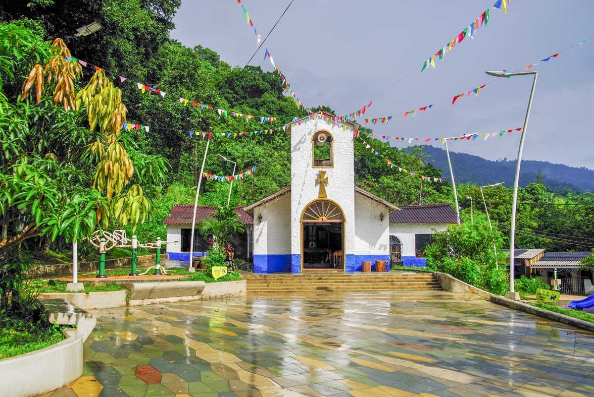 Church in Minca, Colombia