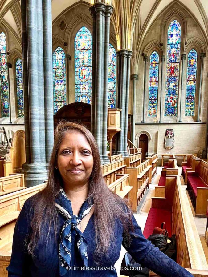 this is Georgina, the author of the post at Temple Church, London