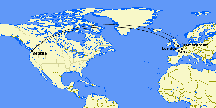 delta seattle route map