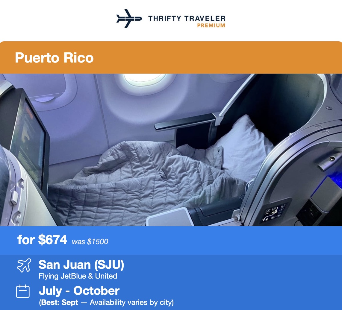 JetBlue Mint deal