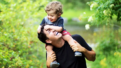 Ross Williams Ross Williams with his son, Everett, in Queenstown, New Zealand. (Credit: Ross Williams)