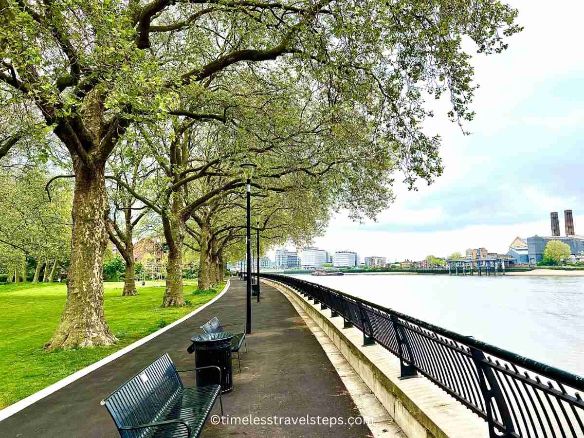 Island Gardens Riverwalk a great place for walks, jogging and picnics