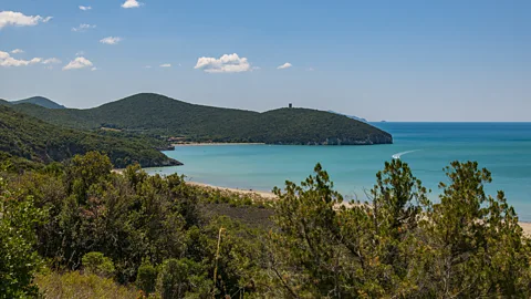 Getty Images The Regional Park of Maremma stretches from the Uccellina mountains to the Tyrrhenian Sea (Credit: Getty Images)