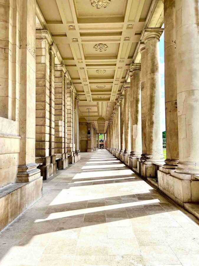 colonnades - old royal naval college