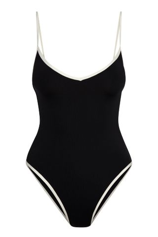 Monday Swimwear, Ravello One Piece - Black/ivory