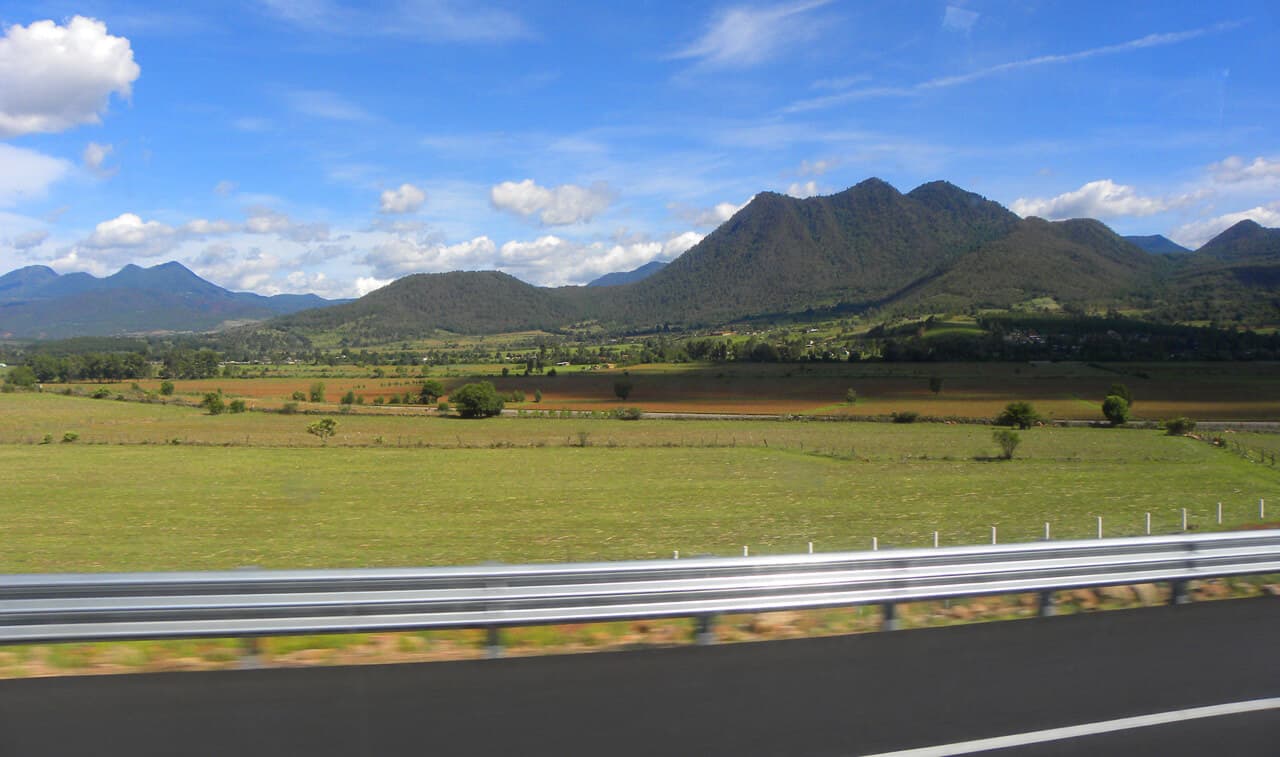 On the way to Patzcuaro, Mexico