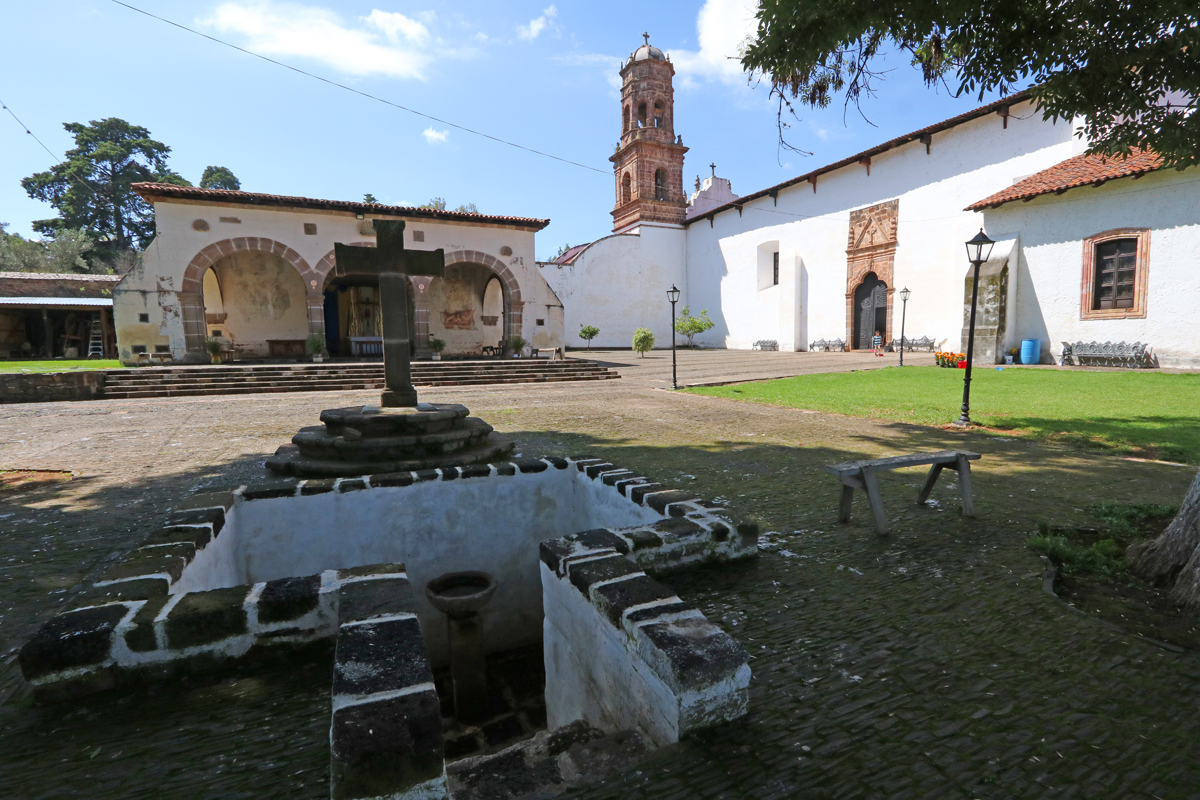 Visiting Tzintzuntzan