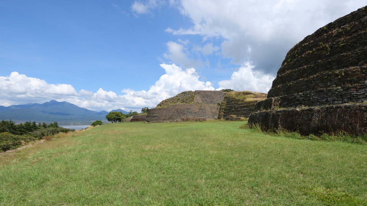 Visiting Tzintzuntzan