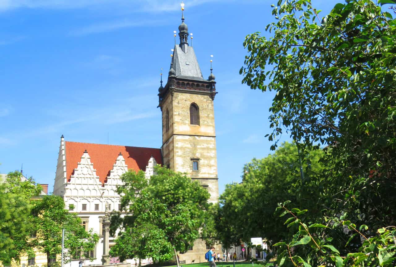 The New Town Hall Tower, Prague