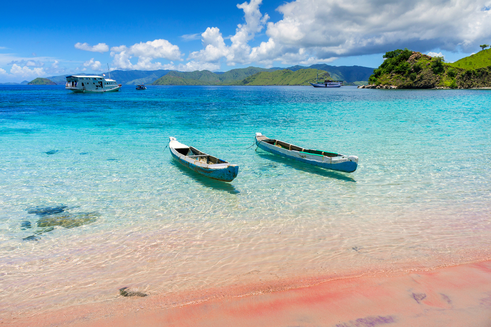 Komodo National Park is an island's paradise for diving and exploring. The most popular tourist destination in Indonesia, Nusa Tenggara.