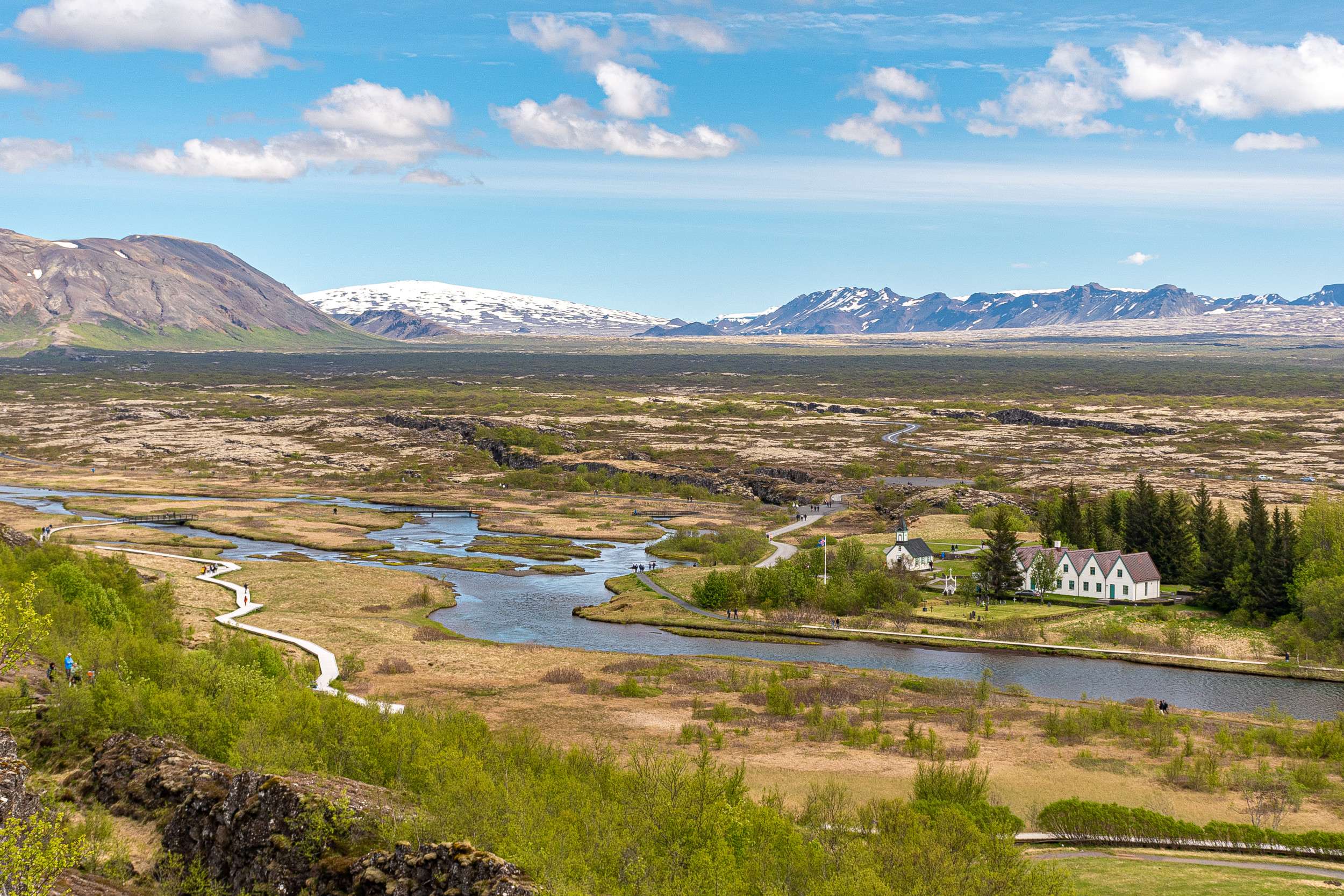 Thingvellir National Park in Iceland.