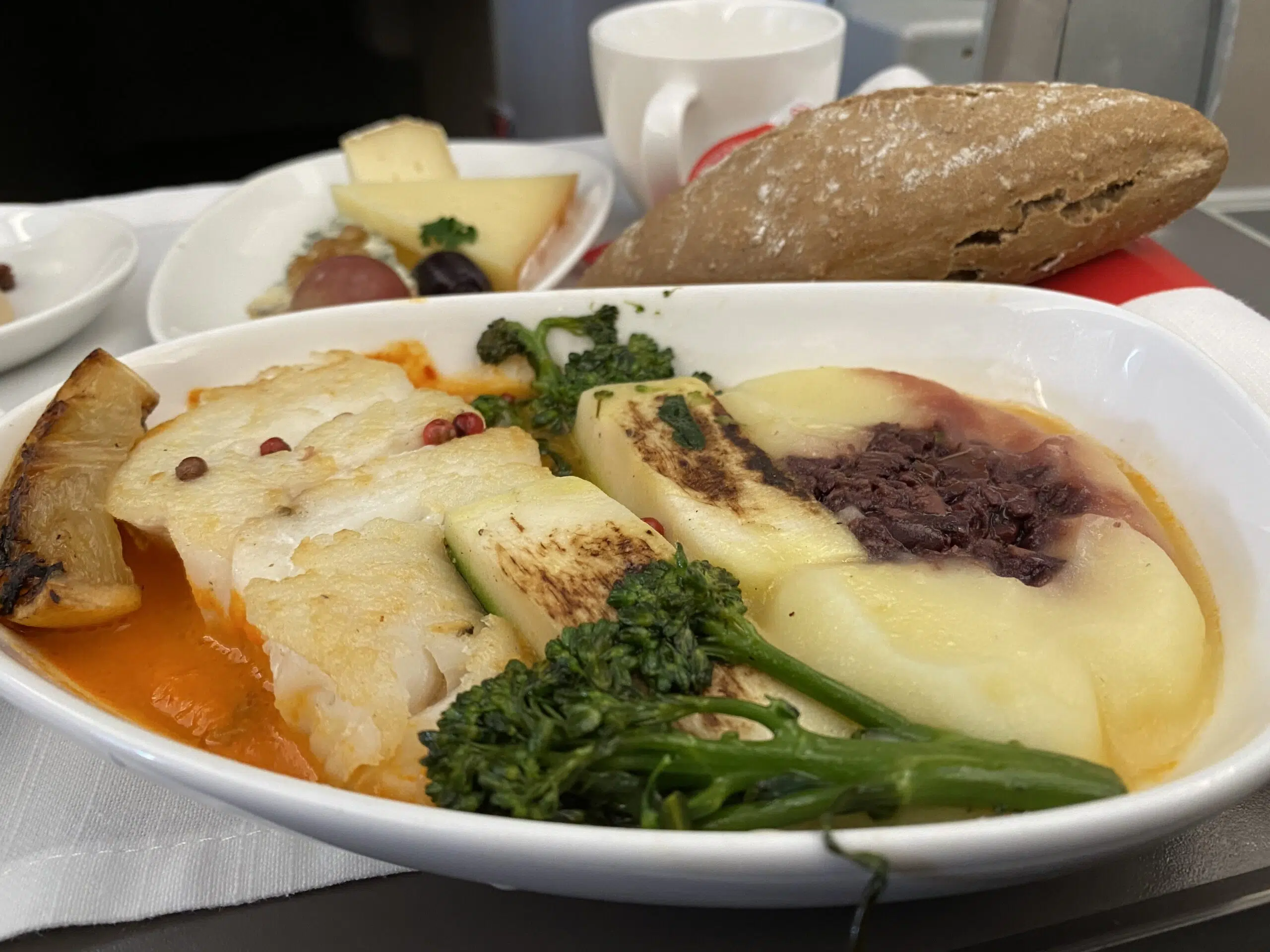 iberia business class food