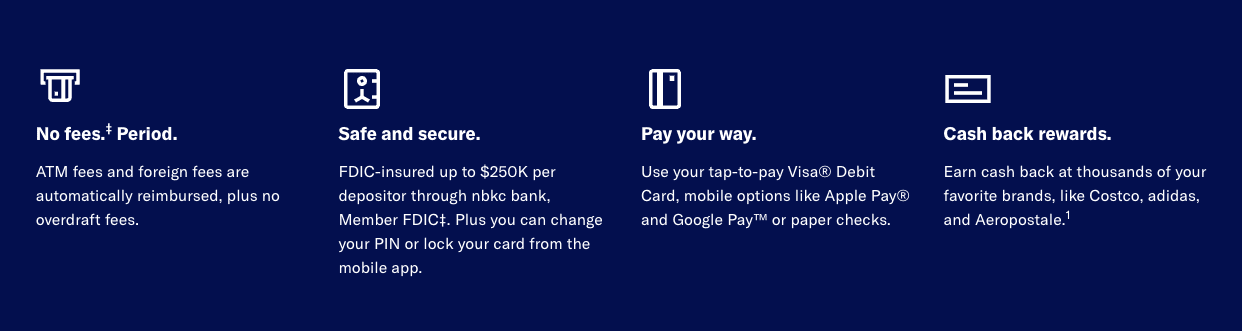 betterment checking features