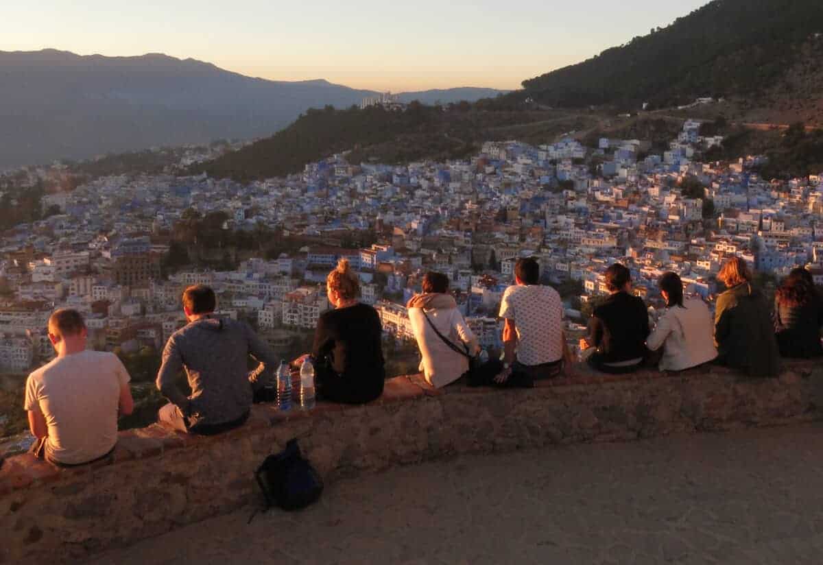 views of Chefchaouen, Morocco