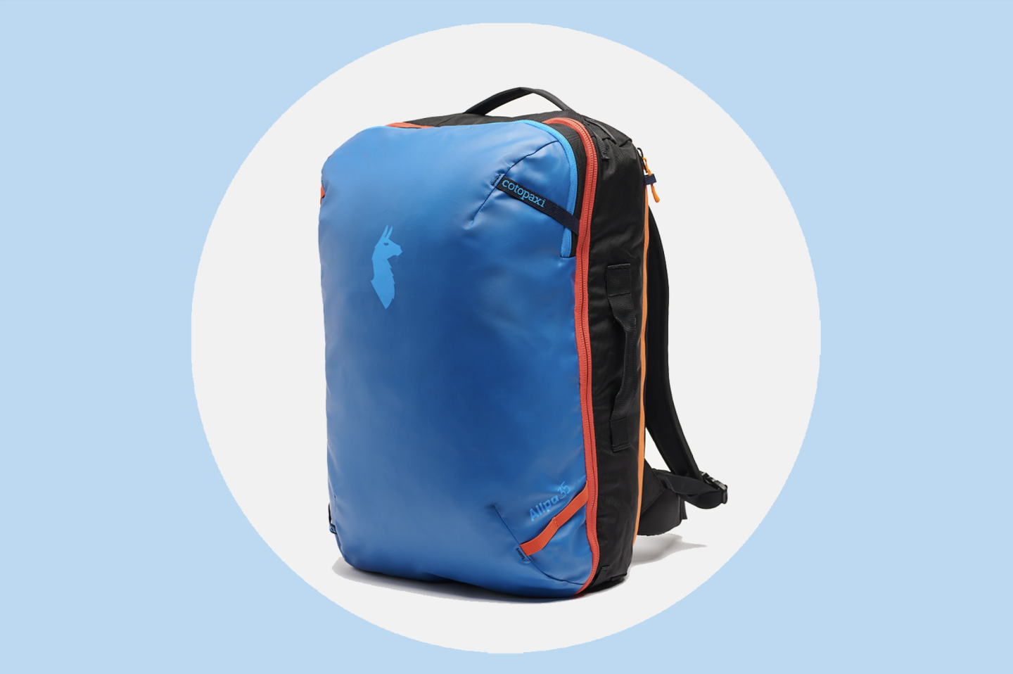 cotopaxi backpack in blue