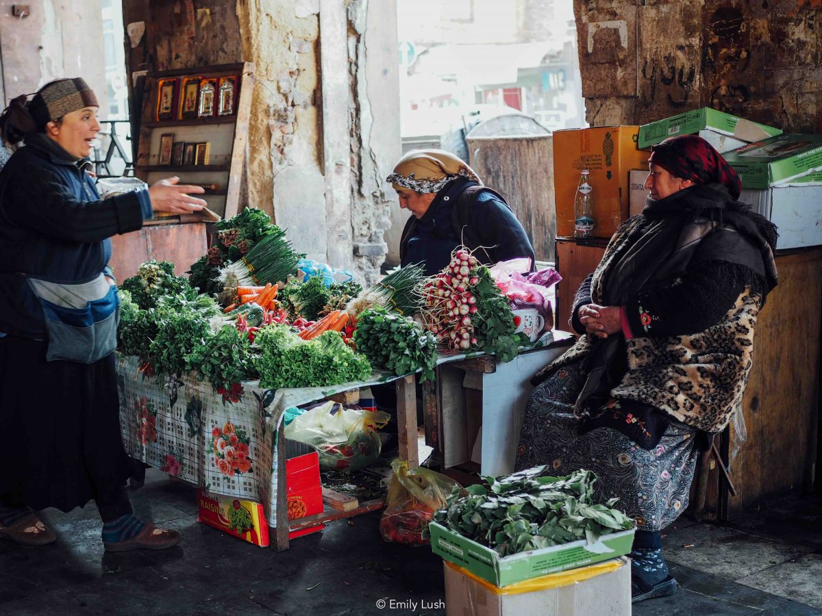 © Emily Lush 2017 | Tbilisi market; food market Tbilisi; dezerter bazaar Tbilisi location