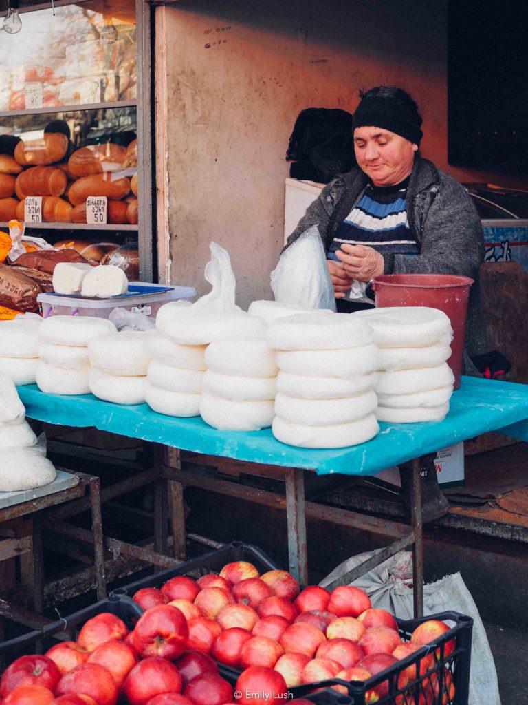 © Emily Lush 2017 | Tbilisi market; food market Tbilisi; dezerter bazaar Tbilisi location