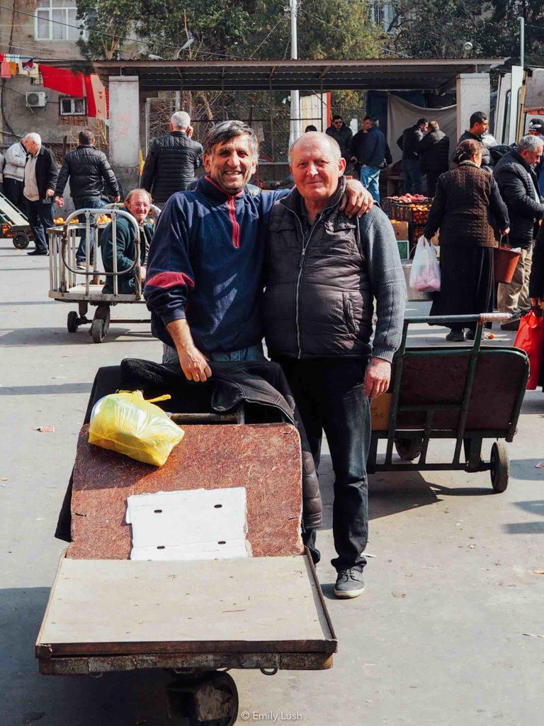 © Emily Lush 2017 | Tbilisi market; food market Tbilisi; dezerter bazaar Tbilisi location