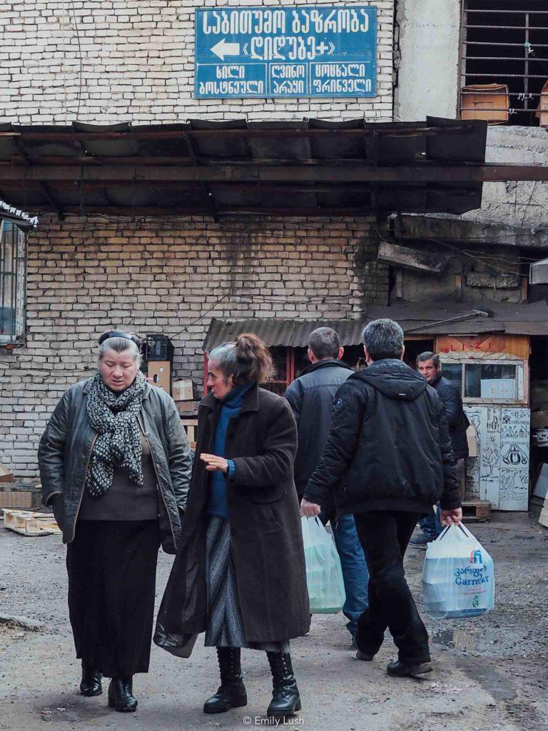 © Emily Lush 2017 | Tbilisi market; food market Tbilisi; dezerter bazaar Tbilisi location