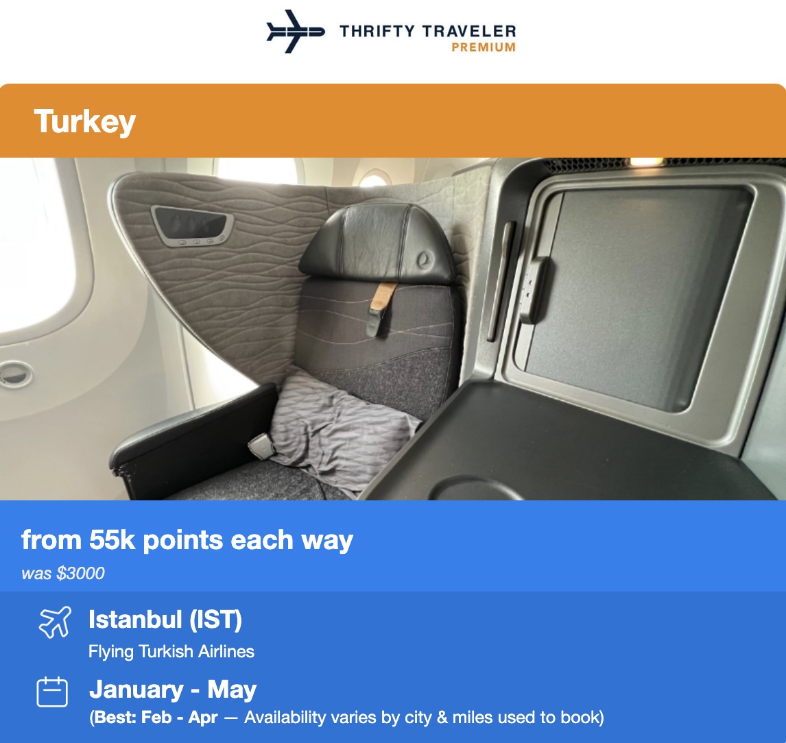 Turkish business class