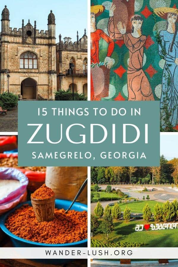 The ultimate guide to Zugdidi, Georgia – including the best things to do in Zugdidi beyond Dadiani Palace, where to eat Megrelian cuisine, the best Zugdidi day trips and more! #Zugdidi #Samegrelo #Georgia #Caucasus | Where to go in Georgia | Things to do in Georgia | Georgia country travel