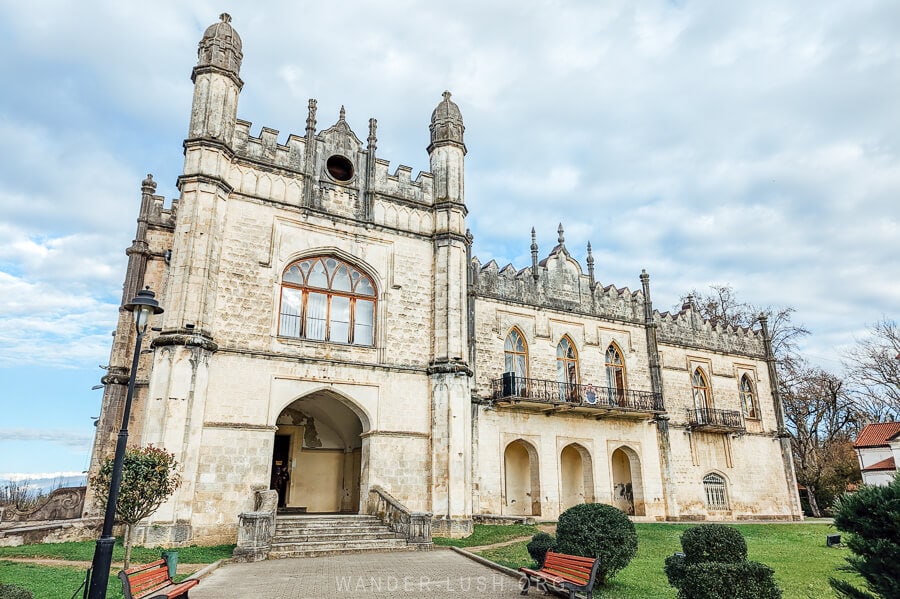 The Dadiani Palace, Samegrelo's crowning jewel and reason enough to visit Zugdidi, Georgia.