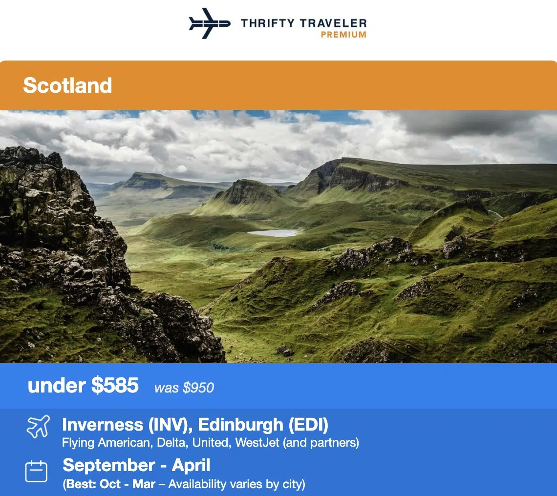 Scotland fares