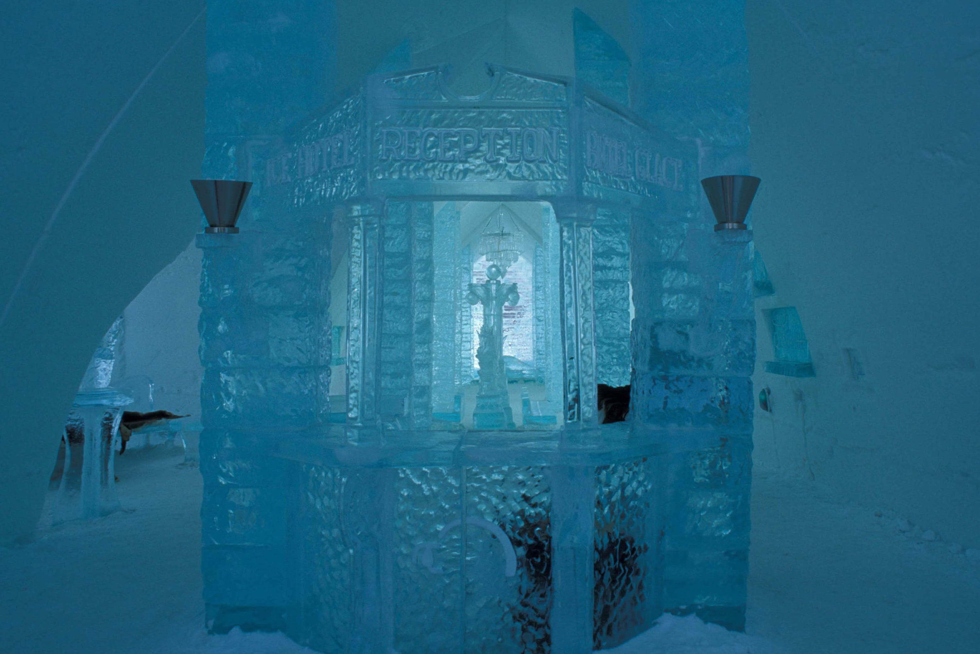 canada, quebec, quebec ville, hotel de glace photo by ariel fuchsgamma rapho via getty images