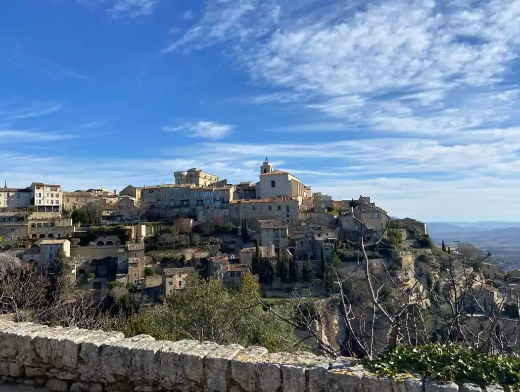 View of Gordes, France in the Luberon region of Provence