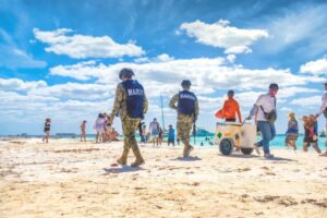 Cancun Enhances Tourist Security with 600 Marines, Including Jet Ski Patrols