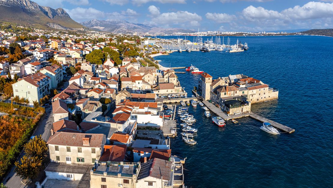 Kastel Gomilica on Croatia's coast is still dazzling in autumn.