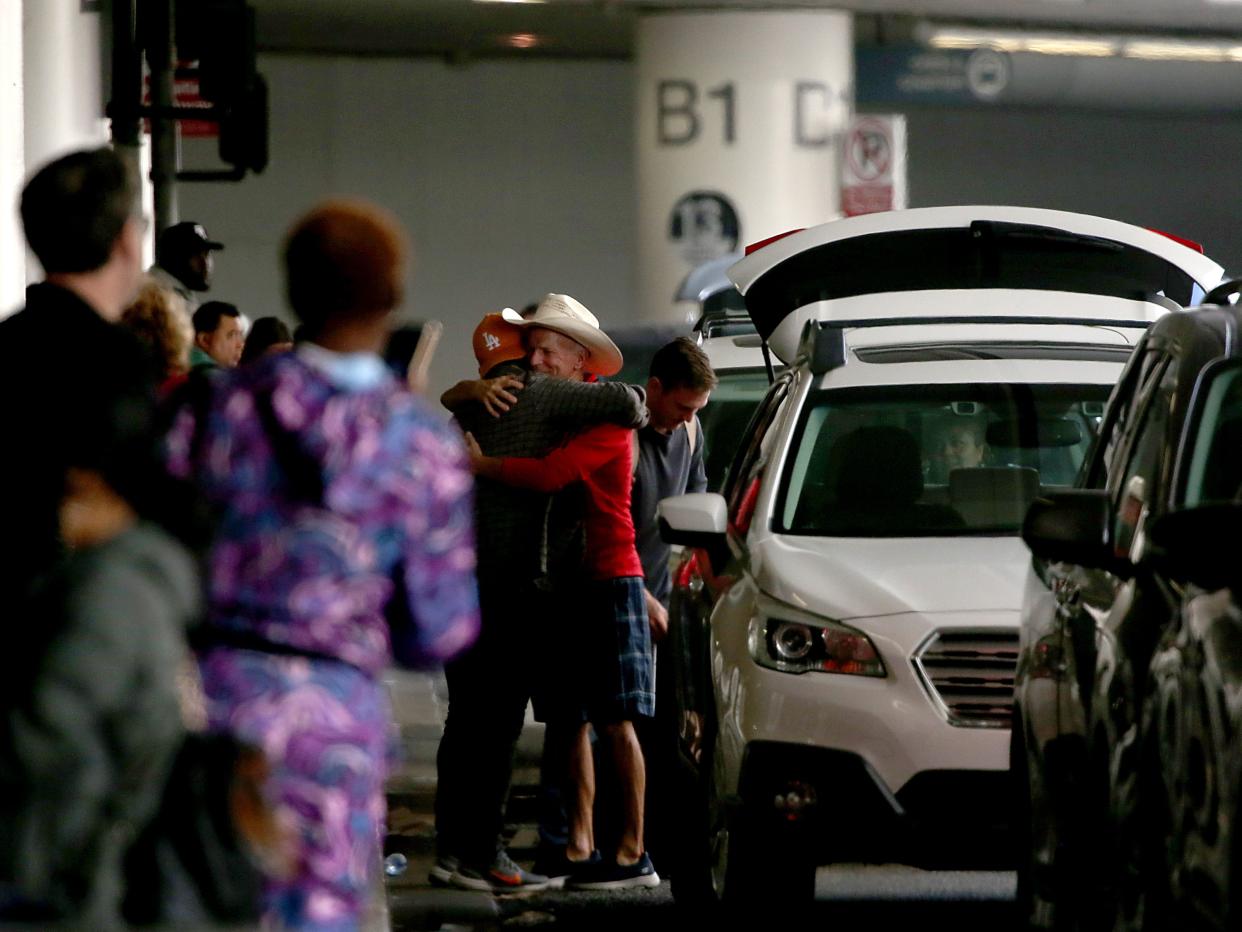 Scenes from LAX during the Christmas holidays last year, one of the busiest travel periods.