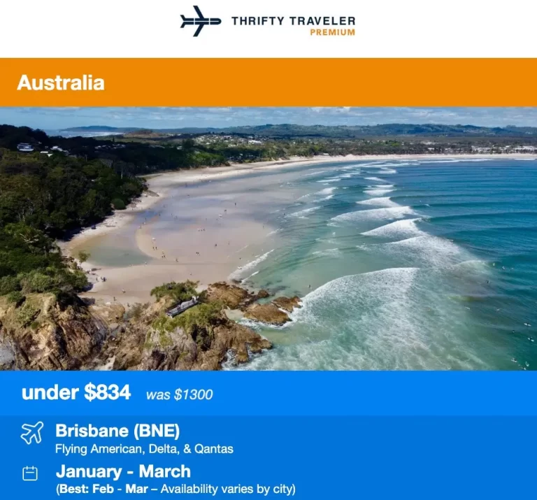 This is the Cheapest Route to Get to Australia Right Now