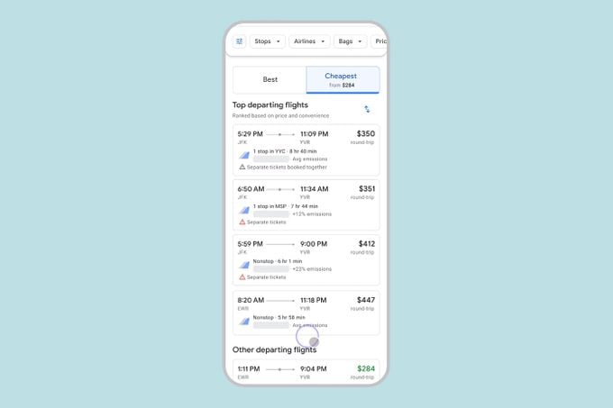 This New Google Flights Feature Makes It Even Easier to Get Cheap Airfare - Reader's Digest