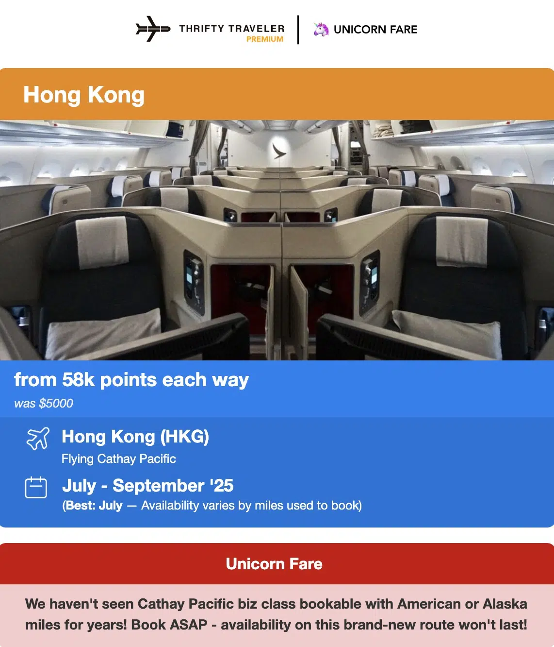 Cathay Unicorn
