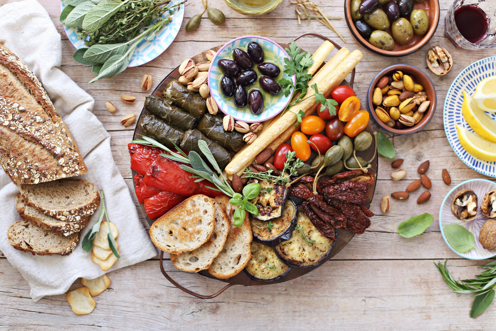 Traditional Greek food