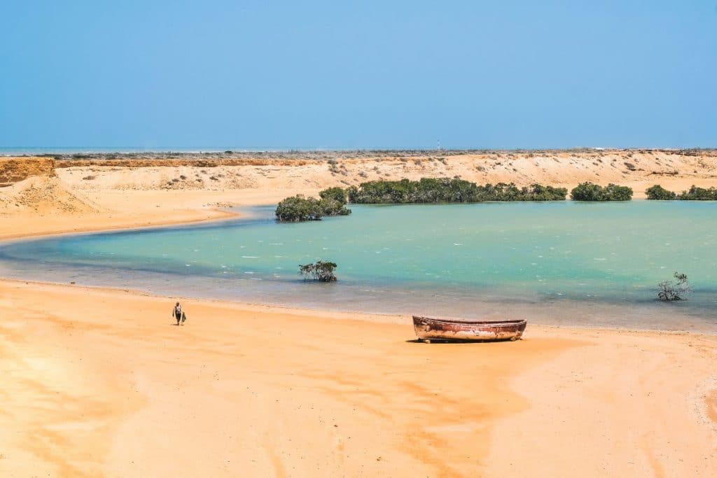 punta gallinas, colombia beach