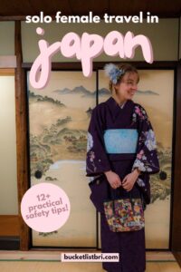 12+ Practical Safety Tips for Solo Female Travel in Japan