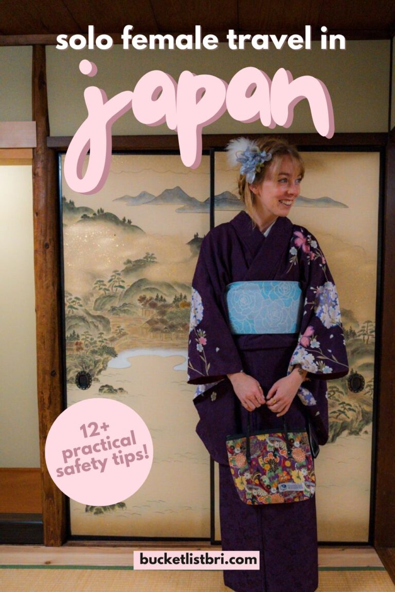 12+ Practical Safety Tips for Solo Female Travel in Japan