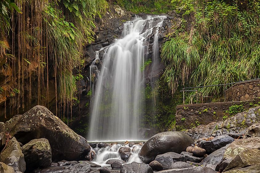 Beautiful Annandale Falls In Grenada