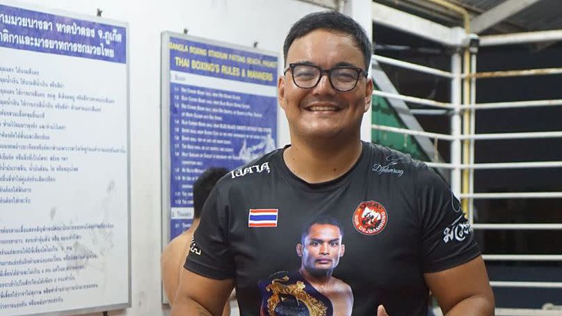 Carmelito originally visited Thailand to train in Muay Thai.