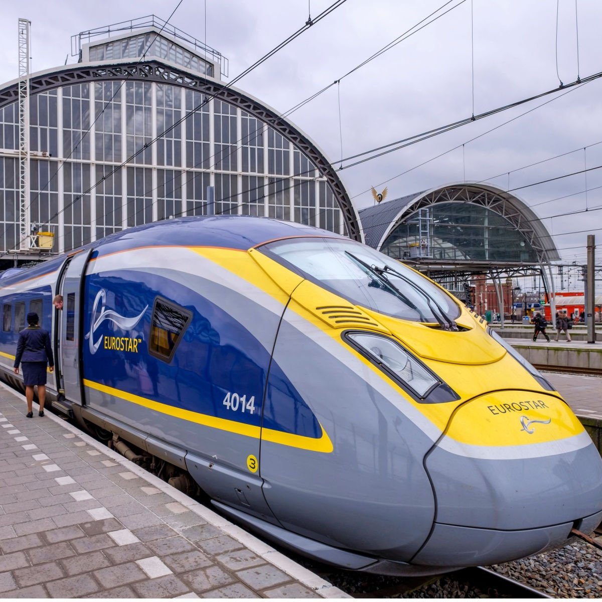 high speed Eurostar international train