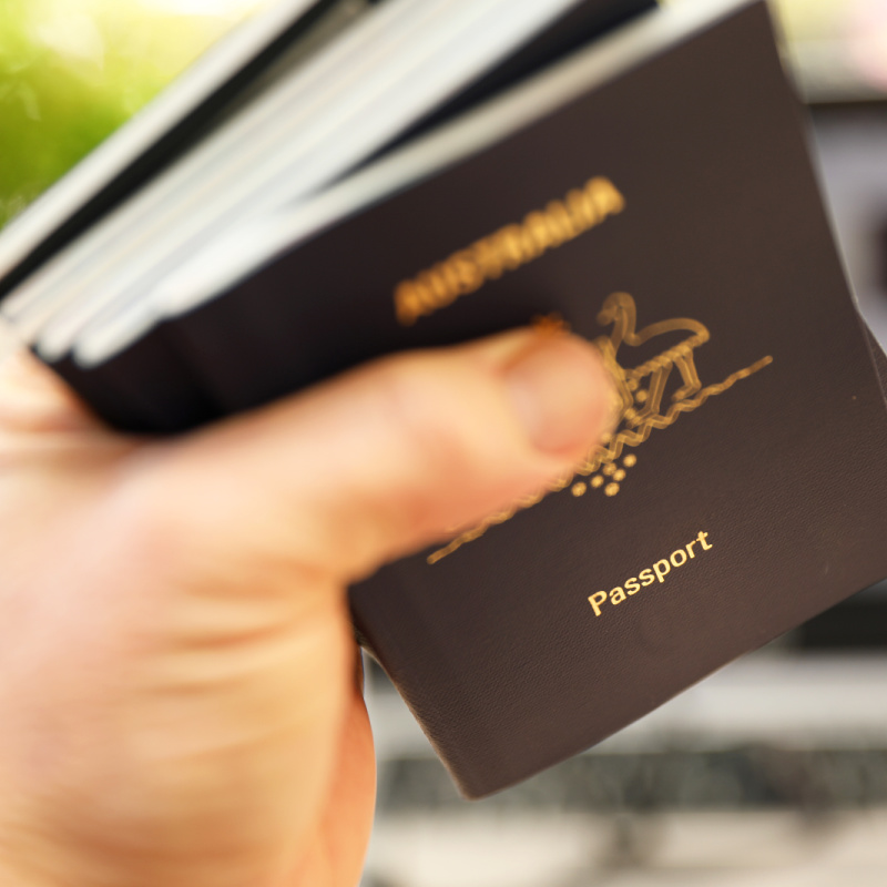 Close-Up-of-Passports