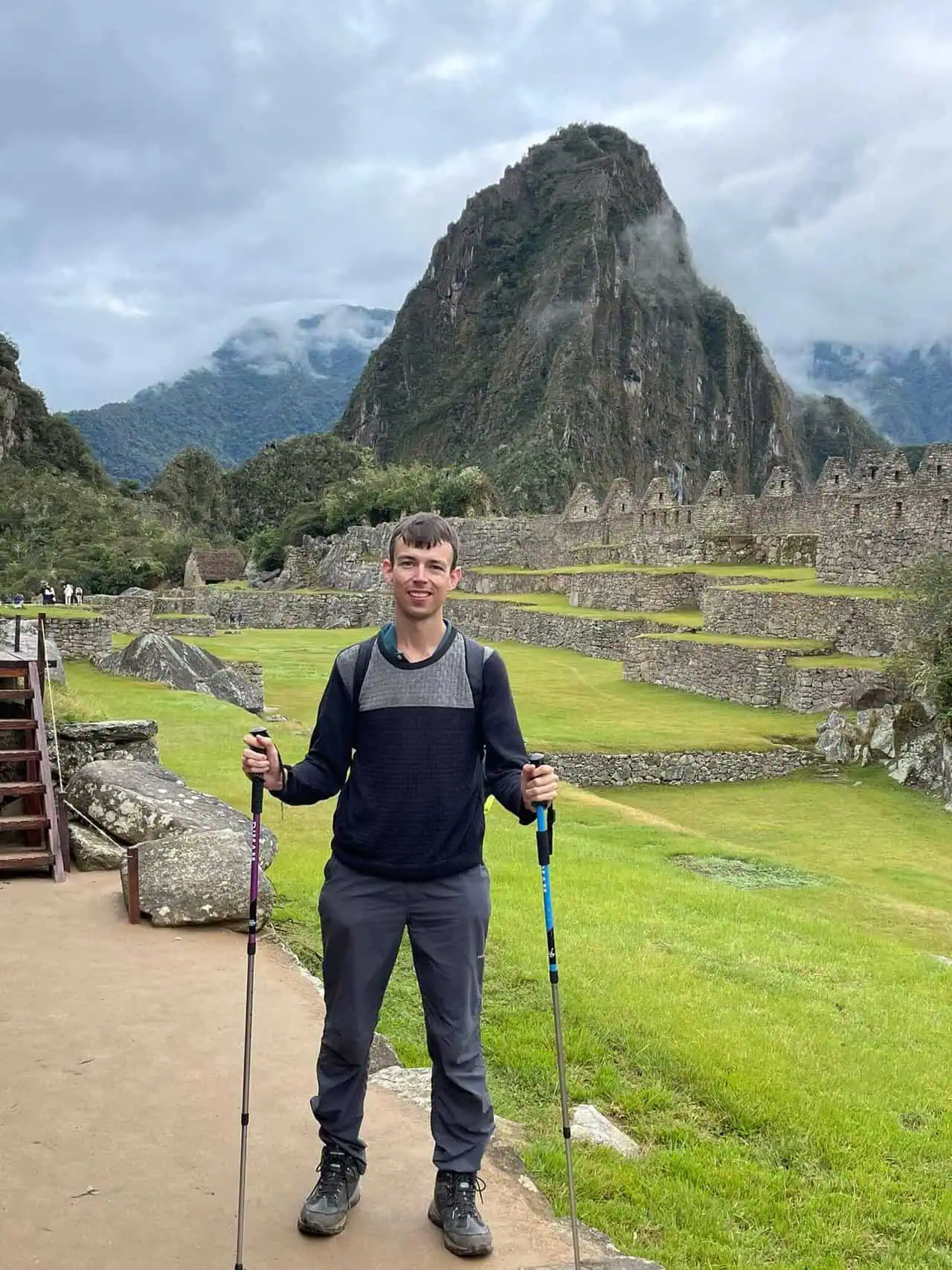 Alex at Machu Picchu